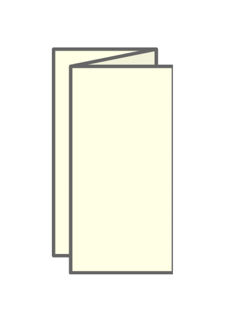 concertina fold - z fold - types of brochure folds - chilliprinting