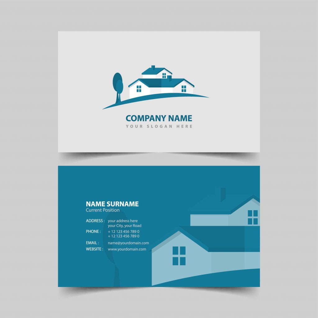 real estate businses cards 