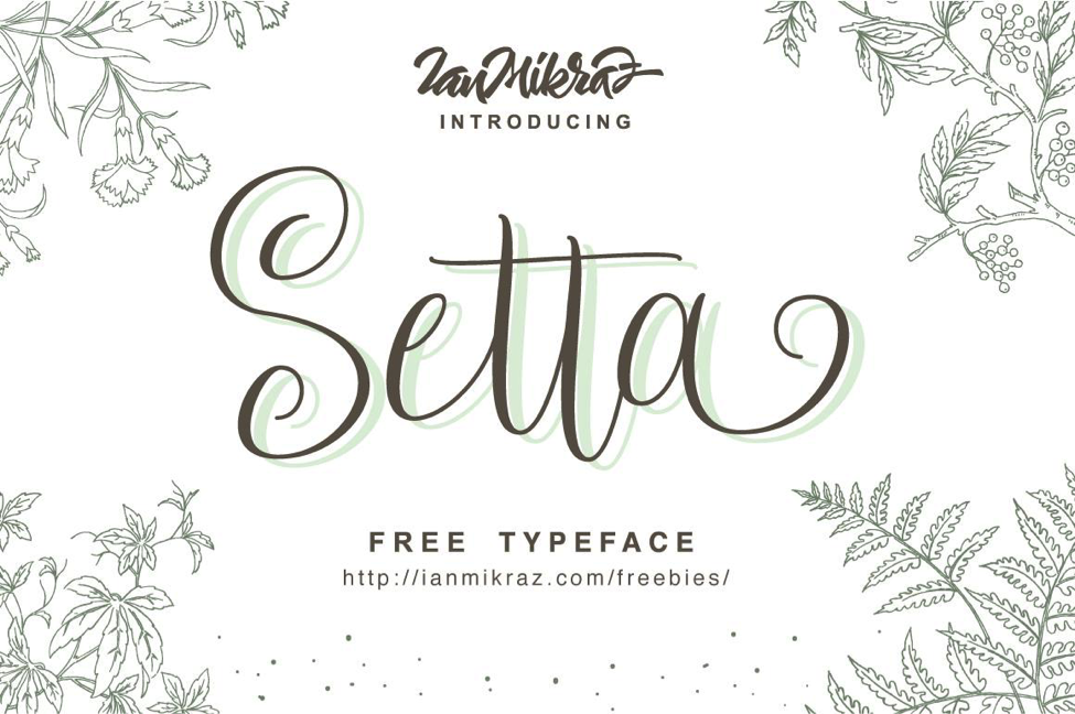 Handwritten font 